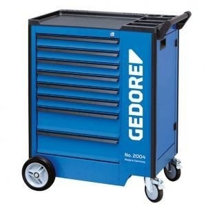 Carrinho de ferramentas Gedore 2657708 1500 ES 02 2004 0620 com 207 peças