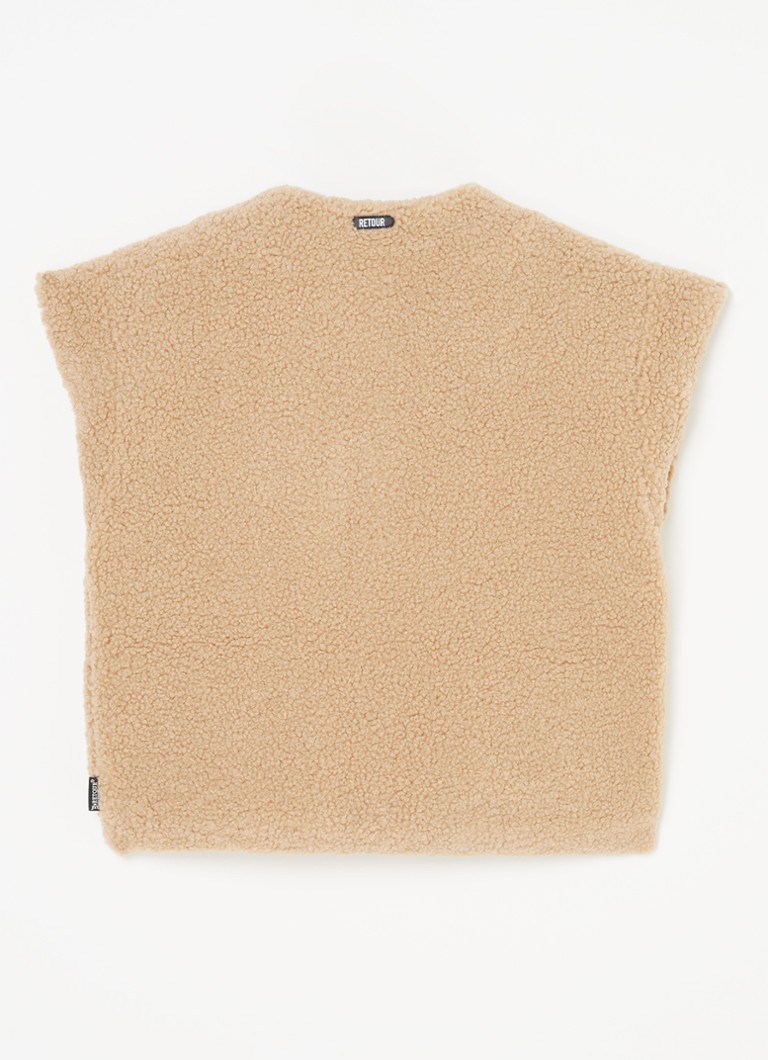Return Jeans Moya waistcoat from teddy