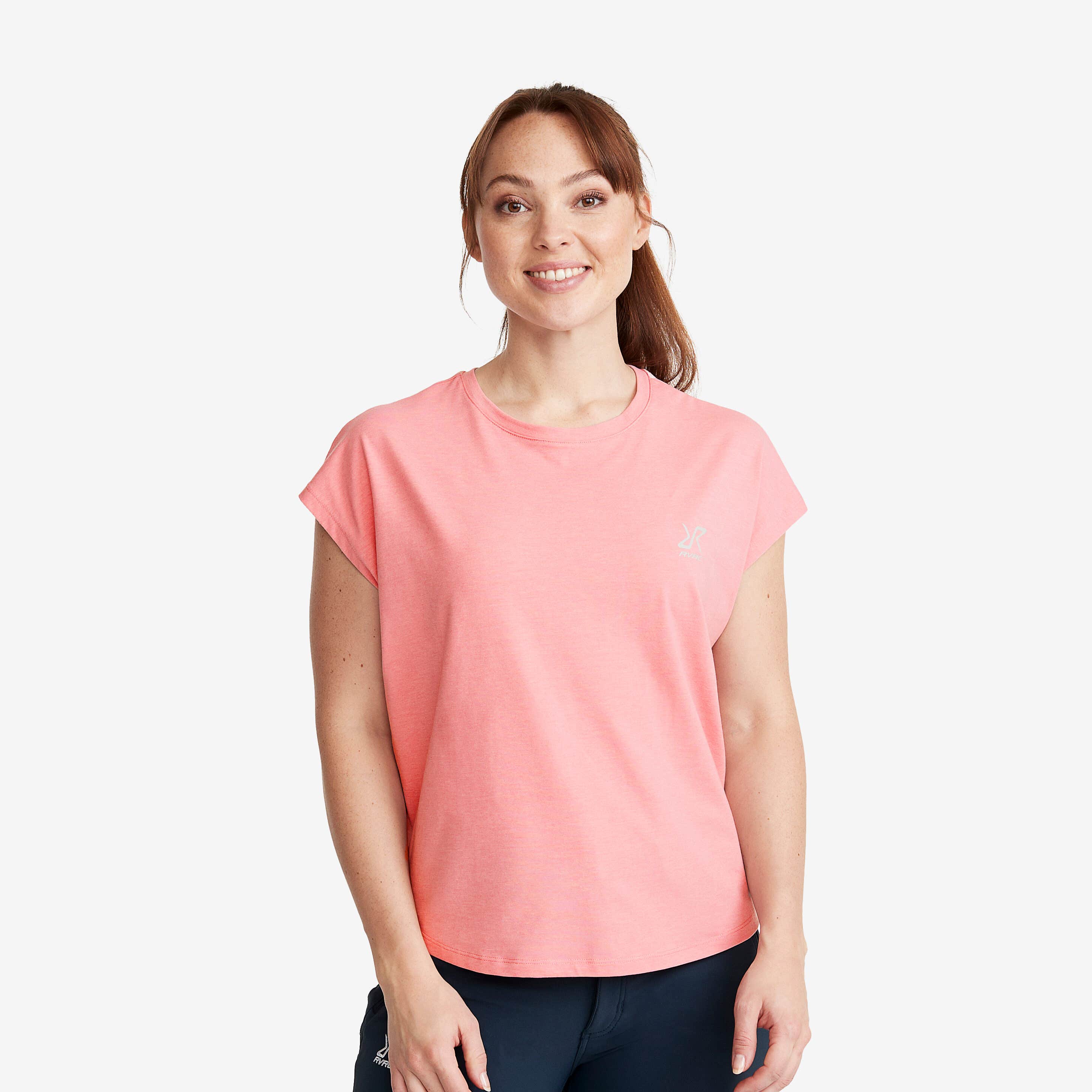 Soft Sleeveless Top Femme Dusty Pink
