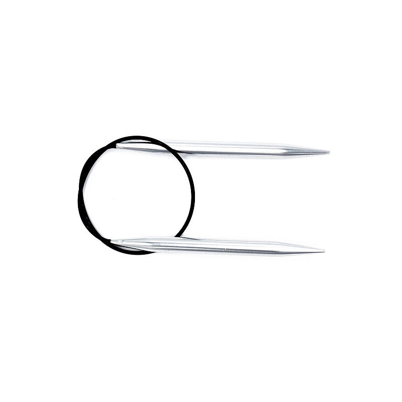 Rundpinne 40 cm 5,0 mm aluminium silver