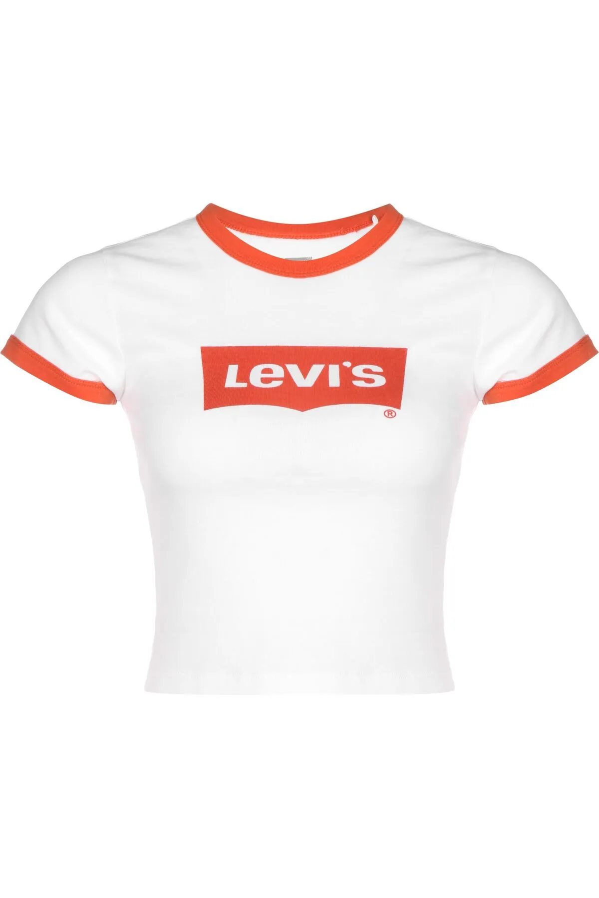 Levi&'s  Damen Levis Grafik Ringer Mini T-Shirt