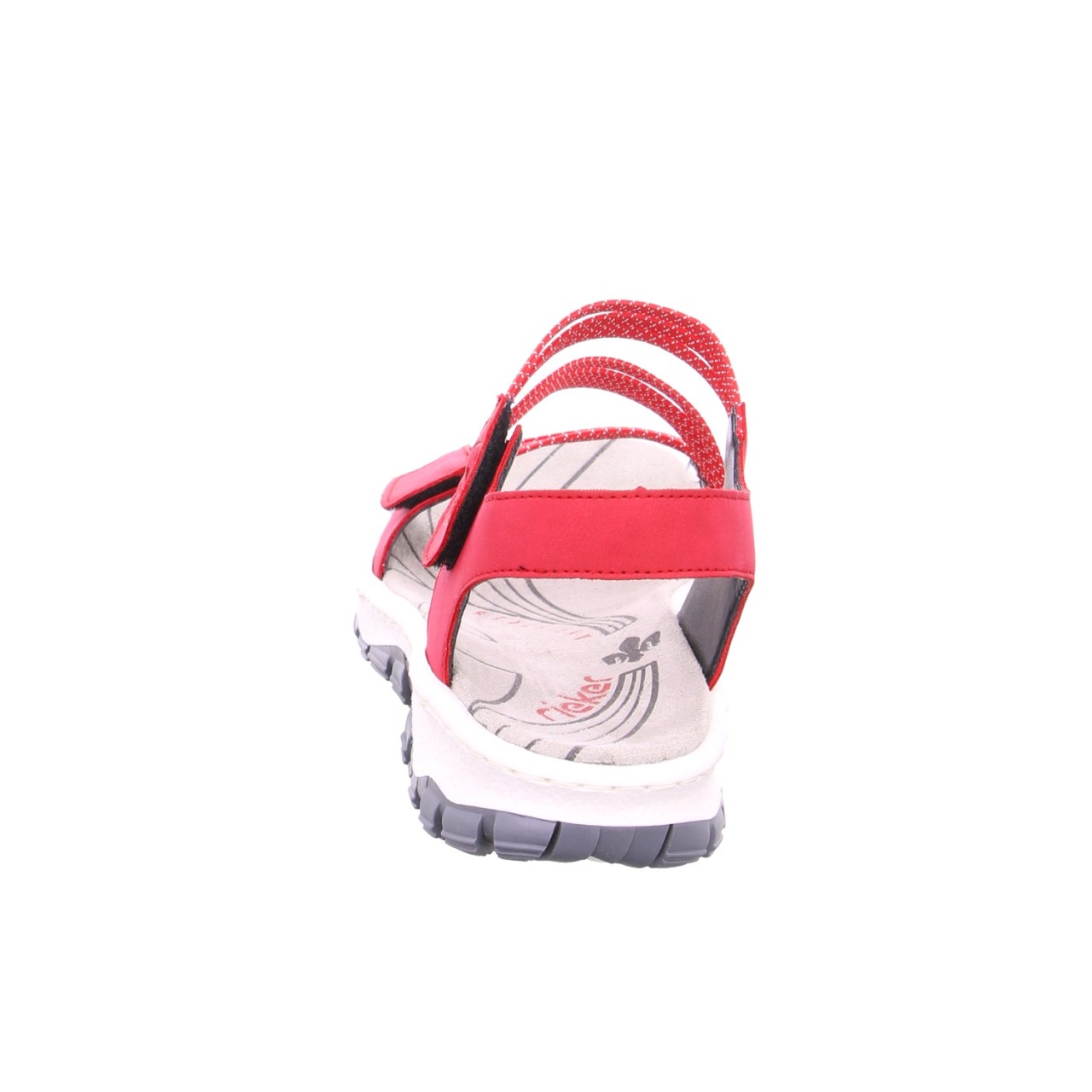 RIEKER Klassische Sandalen rot