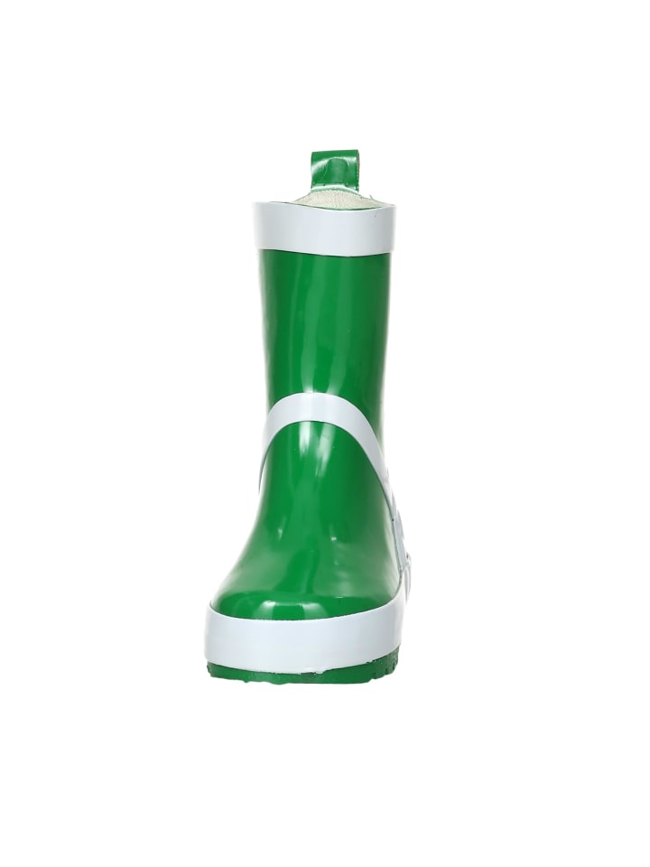 Playshoes Gummistiefel uni in Grün günstig kaufen