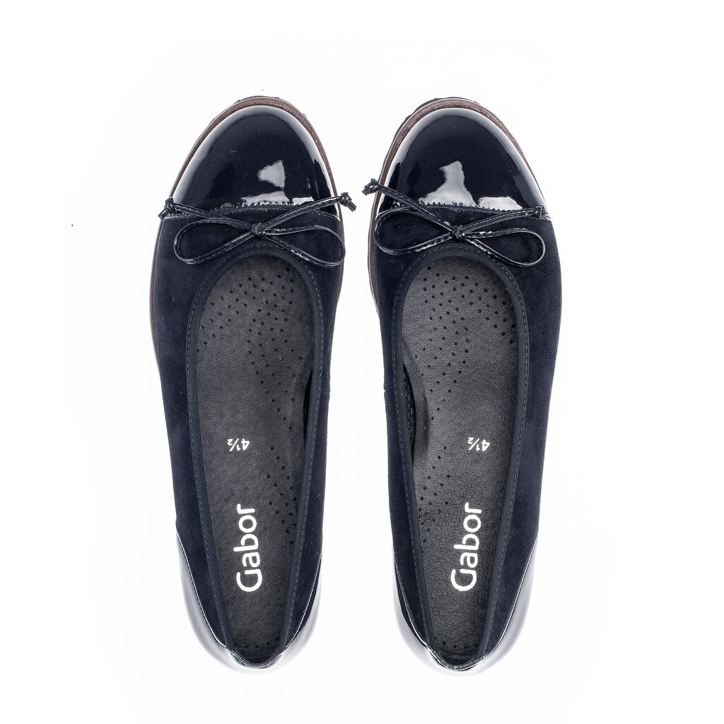 Gabor fashion Sportliche Ballerina blau