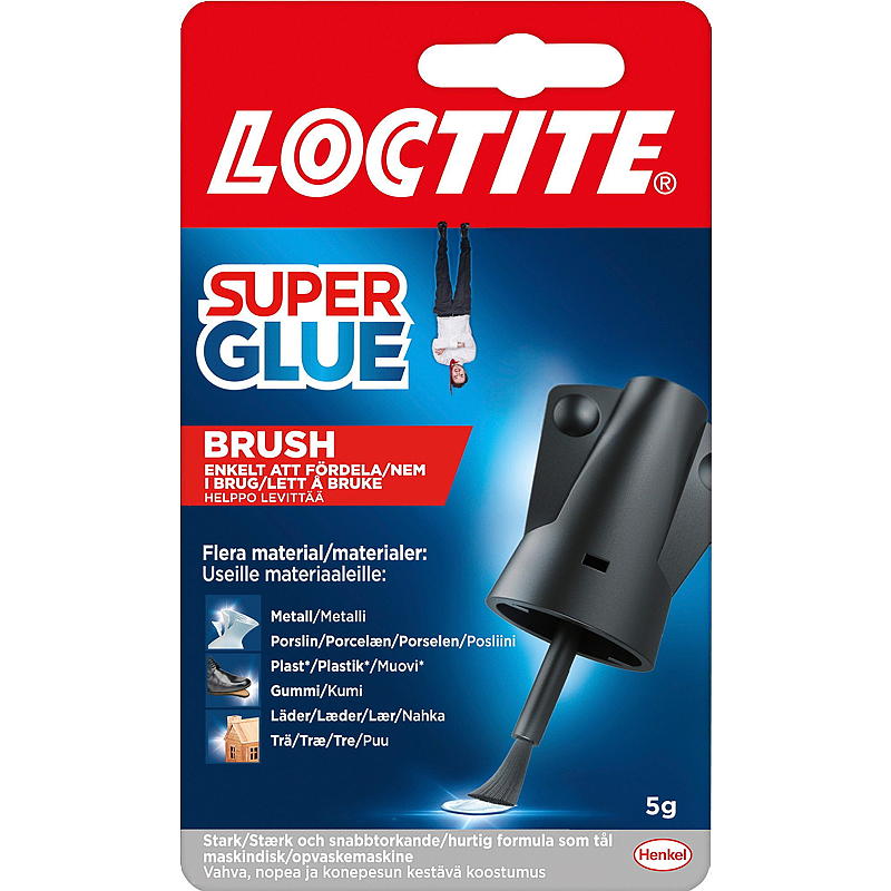 Loctite Superlim 3 g, brush, Loctite