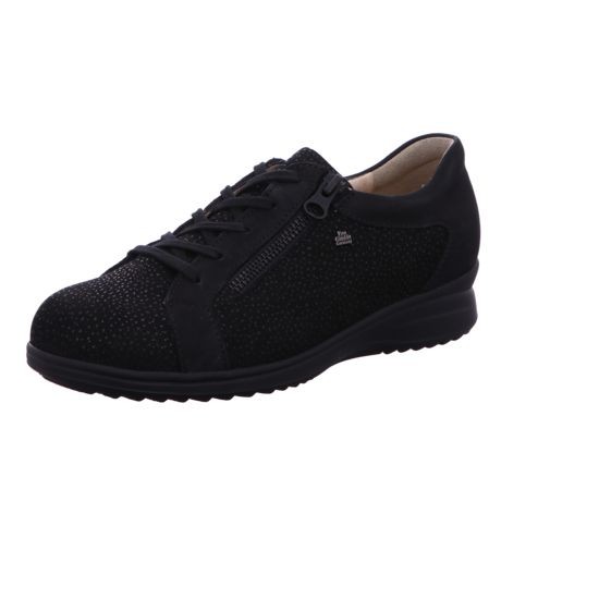 FINN COMFORT Komfort Schnürer schwarz Bexley