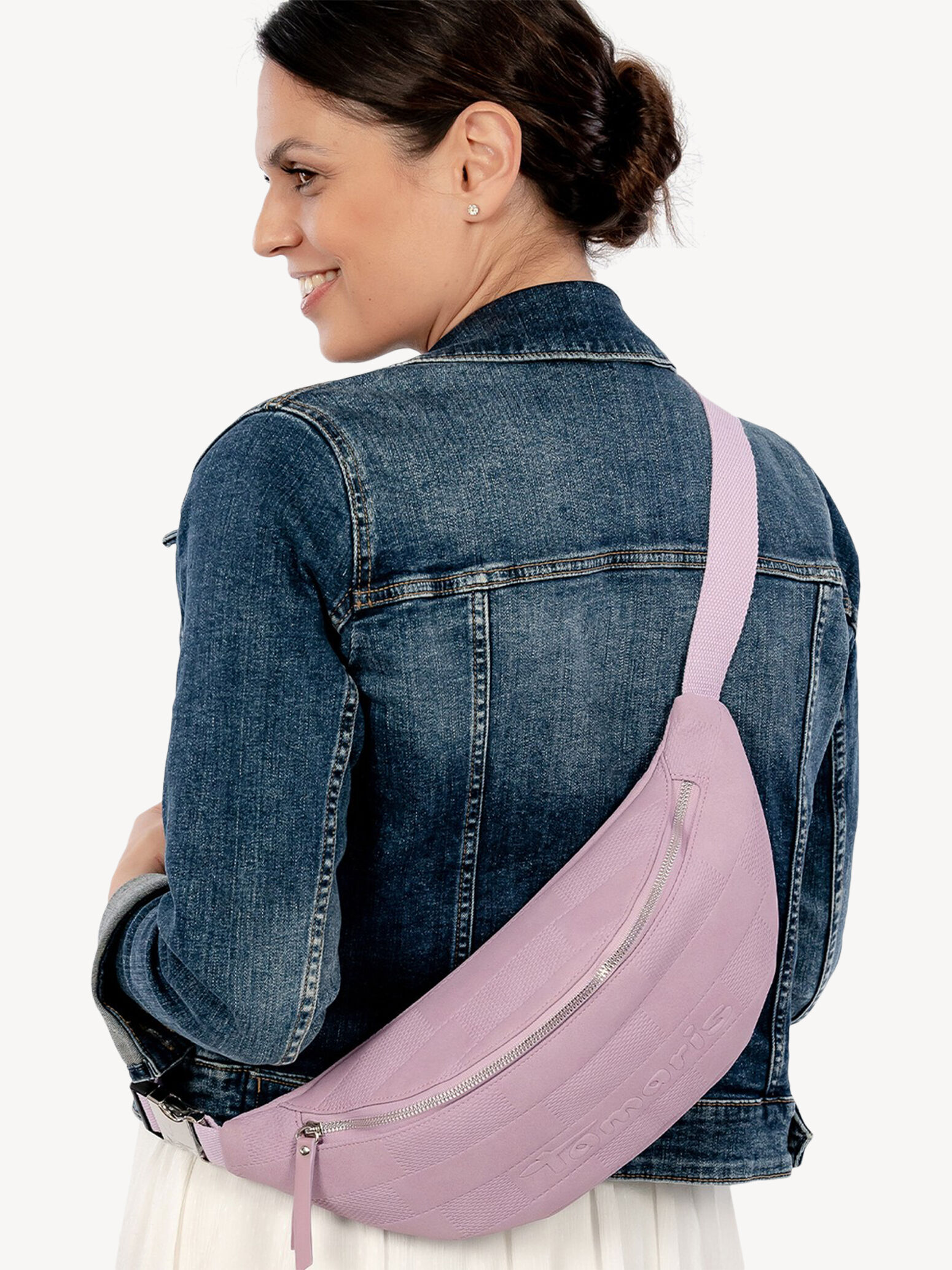 Poche ventrale - mauve