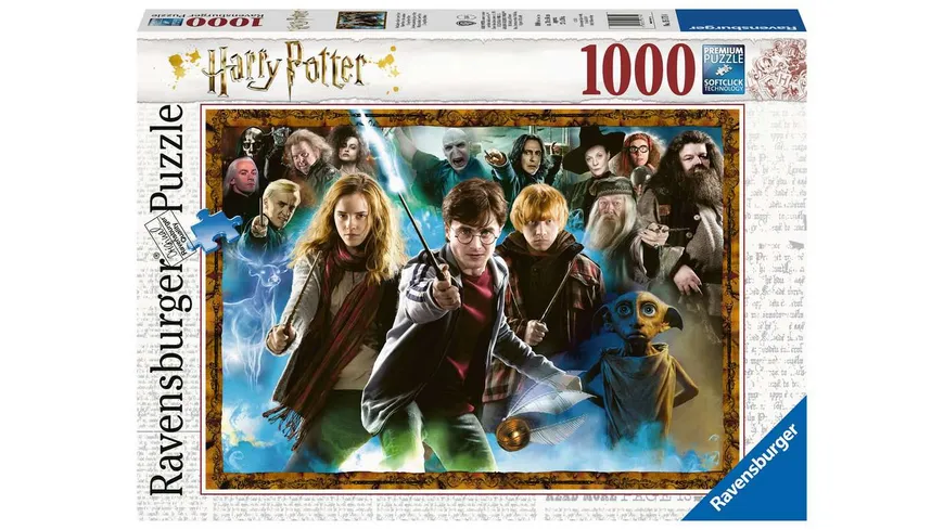 Ravensburger Puzzle - Der Zauberschüler Harry Potter - 1000 Teile