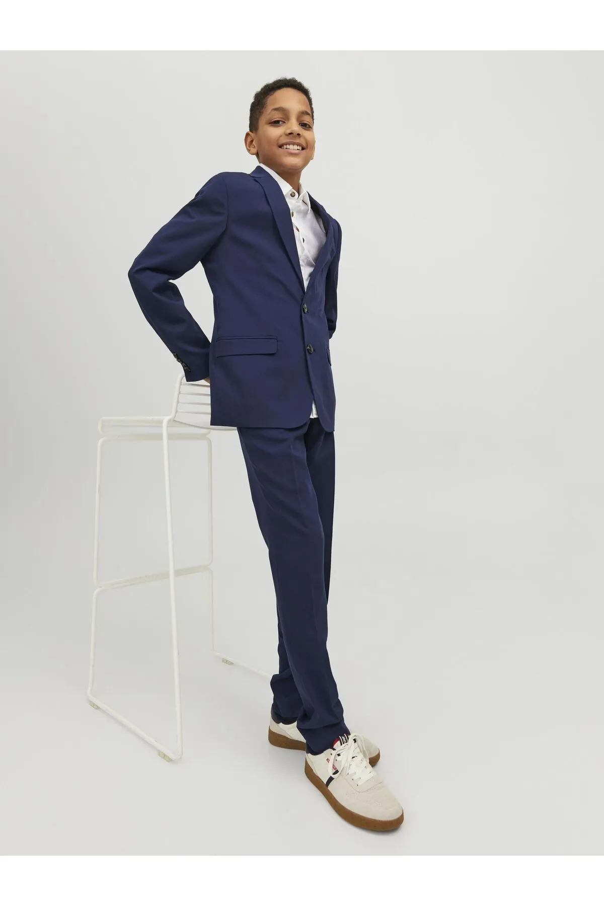 Jack & Jones Junior  Anzug - Blau - Normale Länge