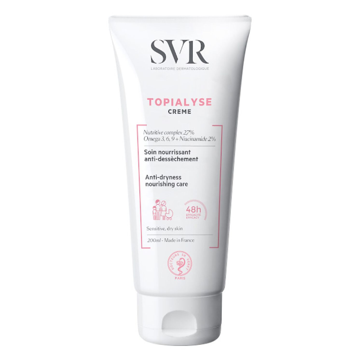 SVR Topialyse Crème Nourrissant Anti-Dessèchement