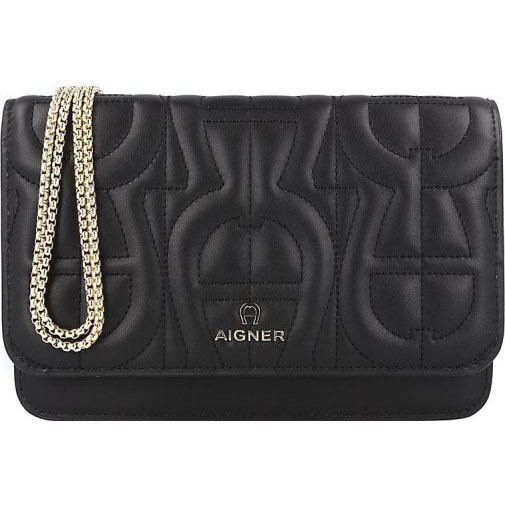 AIGNER Fashion Clutch Tasche Leder 20 cm