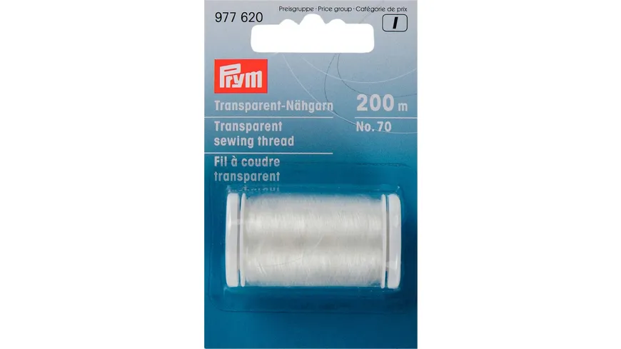 Prym Nähgarn transparent hell 200 m