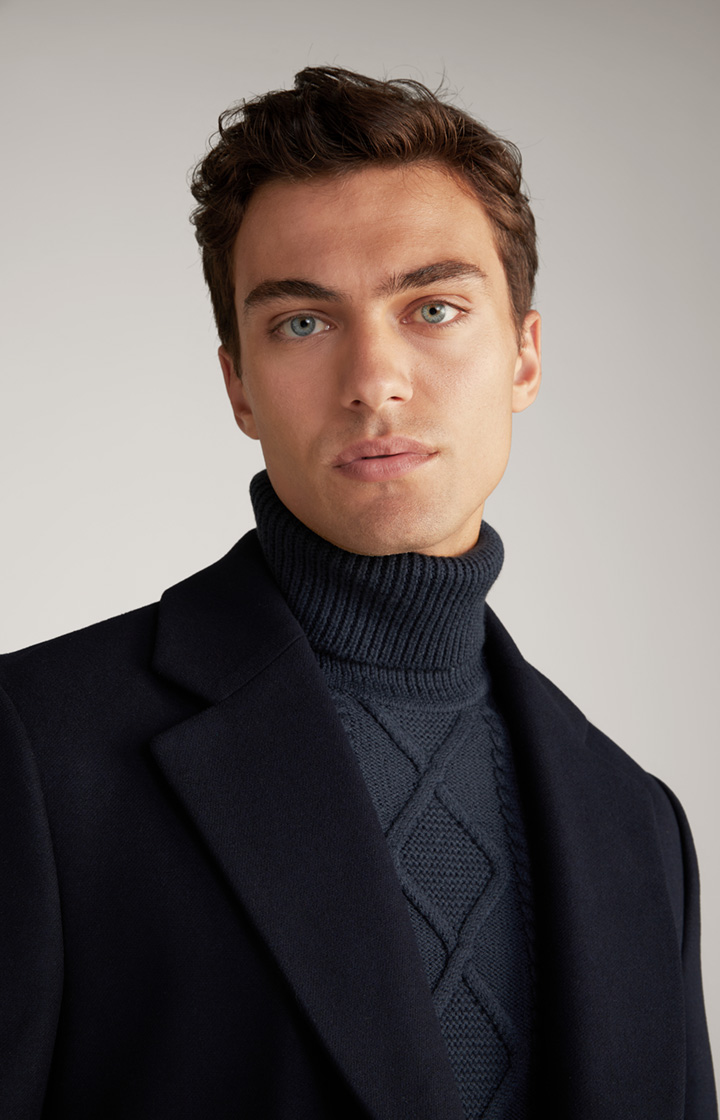 Mantel Jennis in Navy