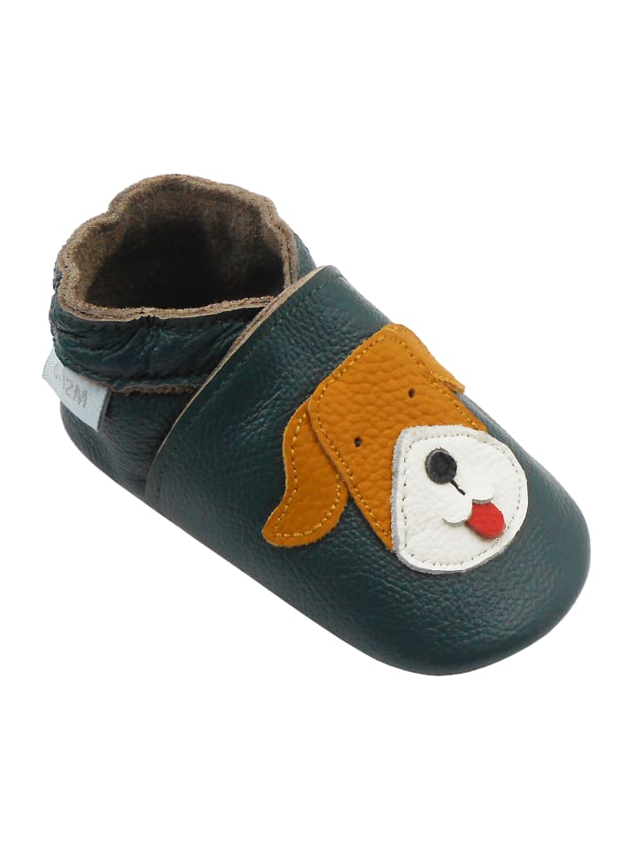 Yalion Baby Leder-Krabbelschuhe 