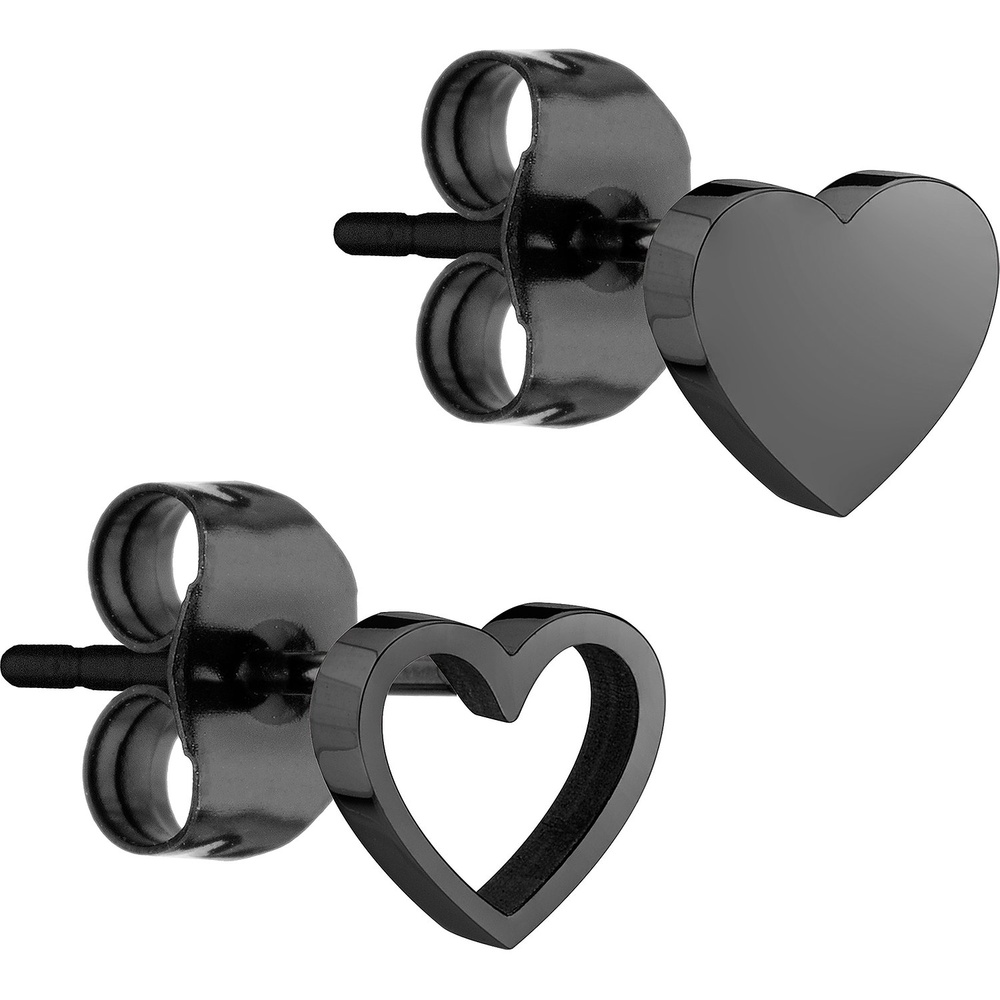 Liebeskind Boucles d'oreilles à fermoir à poussette Acier inoxydable Boucles d'oreilles
