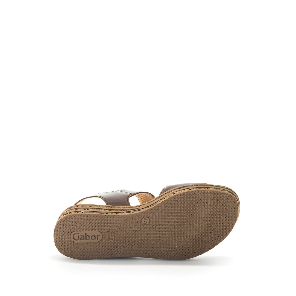 Gabor fashion Plateau Sandale braun