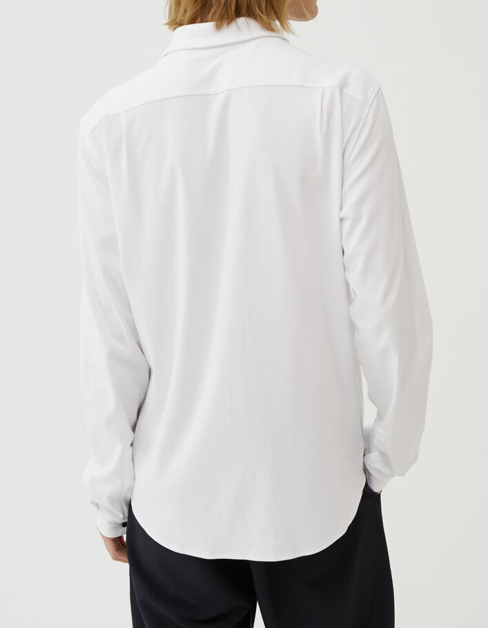 Chemise EASY blanche ABSOLUTE DRY en maille Homme