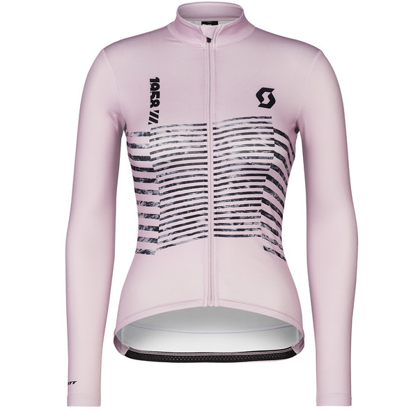 JERSEY W' S RC TEAM WARM GRAPHICS LS Damen - Fahrradtrikot
