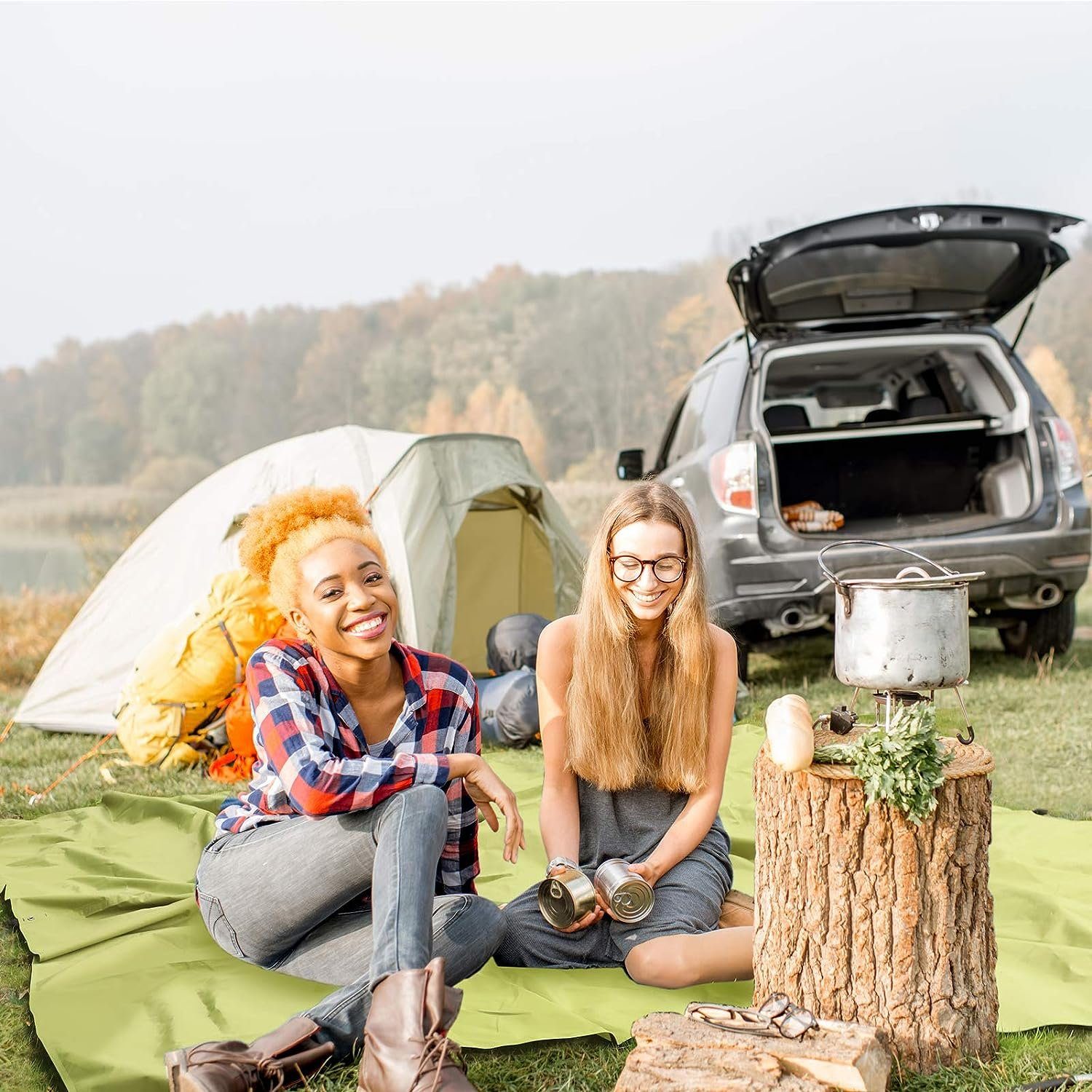 Zeaicos Tarp-Zelt Zeltplane Wasserdicht Camping Zelt Tarp Unterlegplane