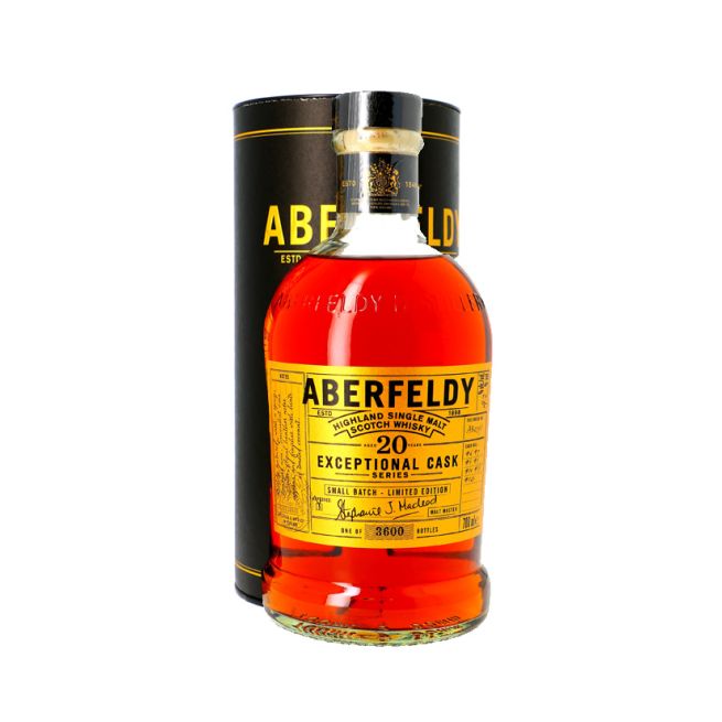 Whisky Single Malt Aberfeldy Exceptional Cask Series, 20 ans 43°