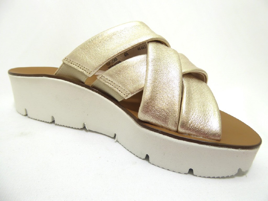 PAUL GREEN Pantoletten gold Paul Green
