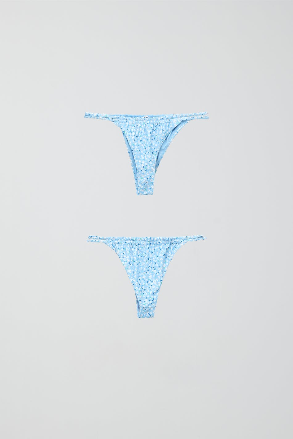 Flower bikini brief