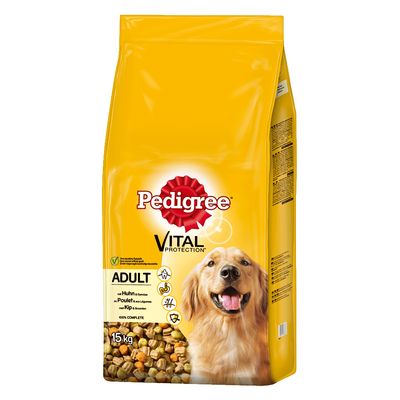 15 kg Pedigree Adult + 56 Stück Dentastix für kleine Hunde zum Sonderpreis!