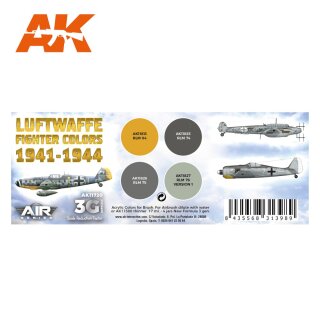 Luftwaffe Fighter Colors 1941-1944