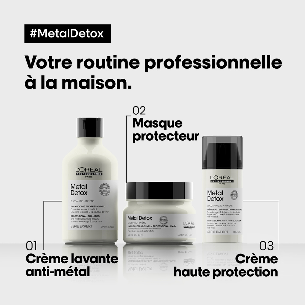 L'Oréal Professionnel Serie Expert Metal Detox Crème sans rinçage Haute Protection