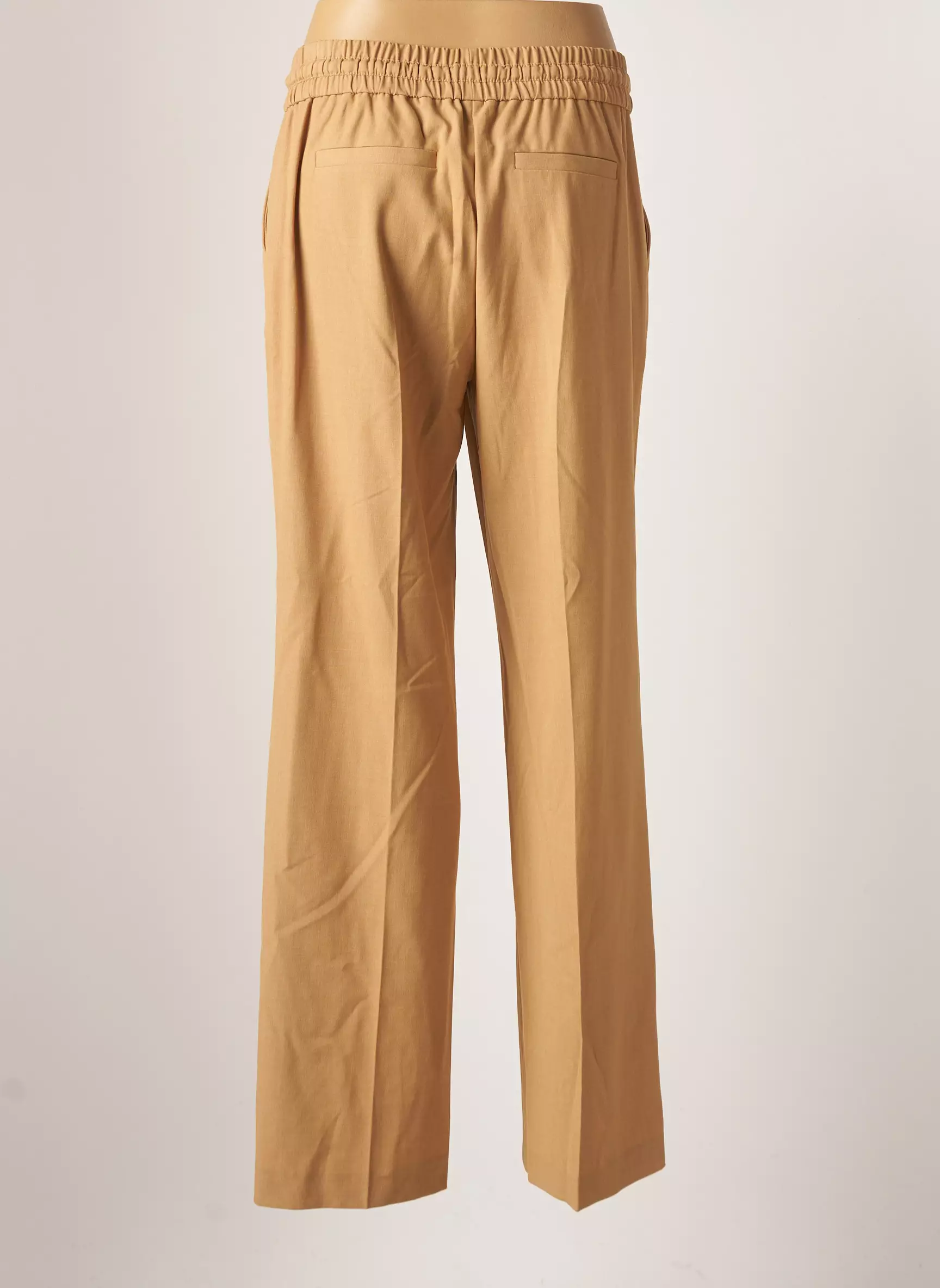 B Young Pantalons Chino Femme couleur beige
