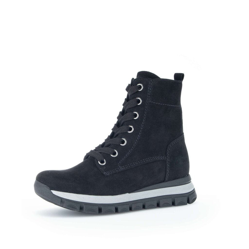 Gabor comfort Schnürstiefelette schwarz