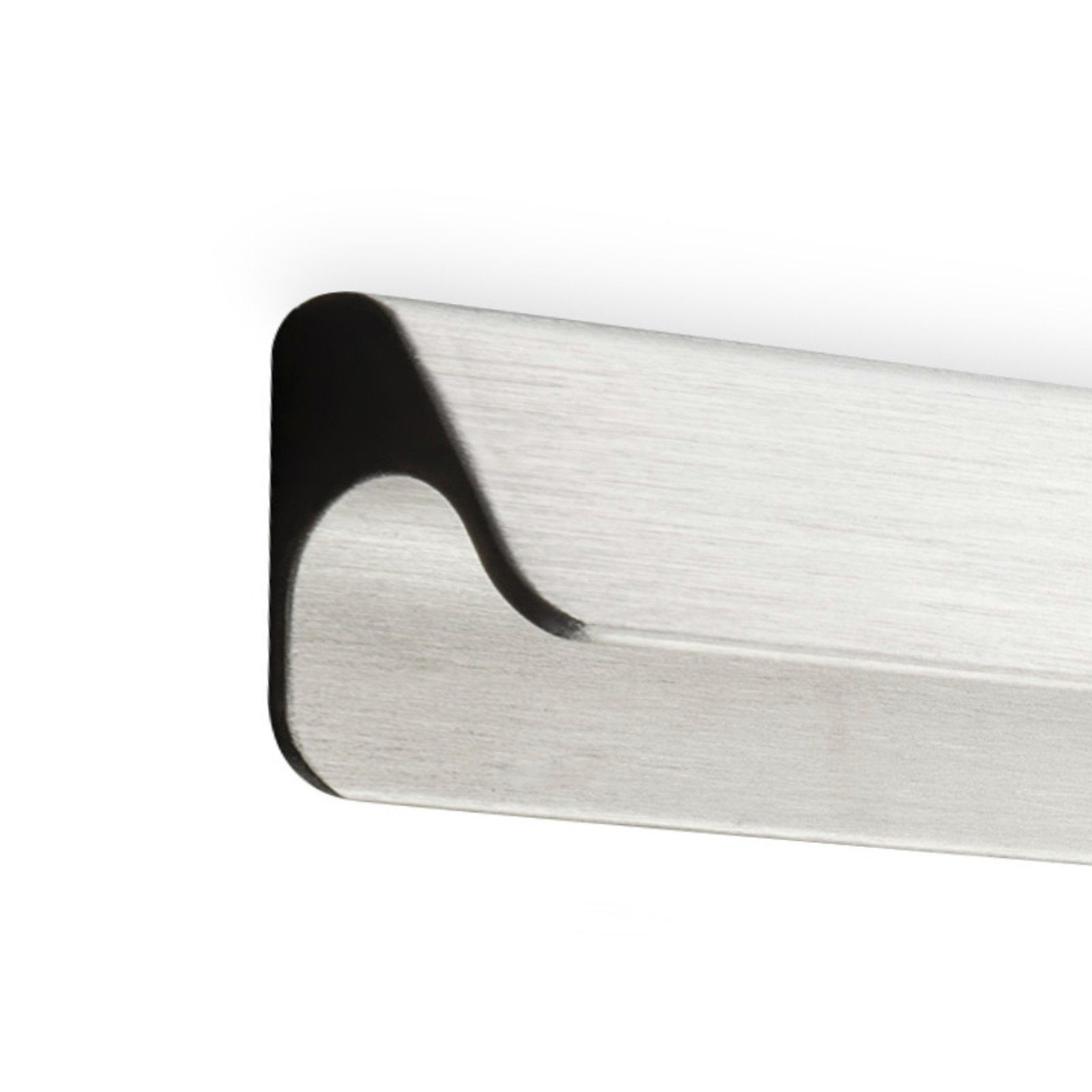 SO-TECH® Möbelgriff VERONIQUE BA 160 - 320 mm, Chrom oder Edelstahloptik incl. Schrauben
