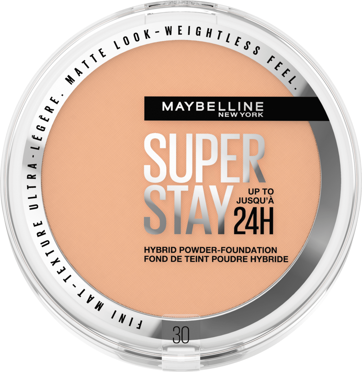 Foundation Puder Super Stay 30 Hybrides, 9 g
