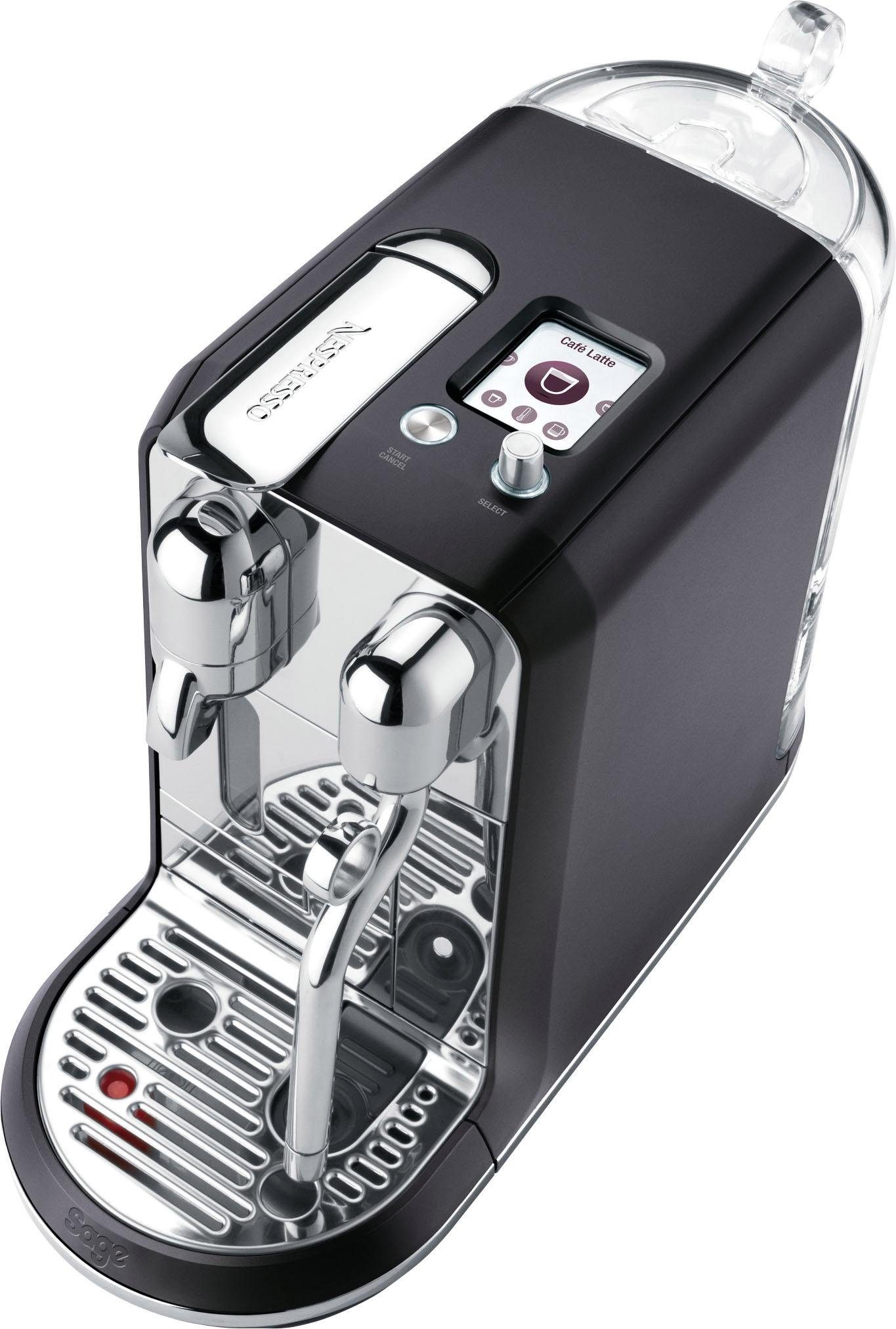 Nespresso Kapselmaschine CreatistaPlus SNE800BTR2EGE1 mit Edelstahlkännchen, inkl. Willkommenspaket mit 14 Kapseln