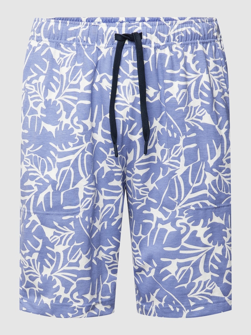 Sweatpants mit Allover-Muster Modell 'REMIX' in flieder