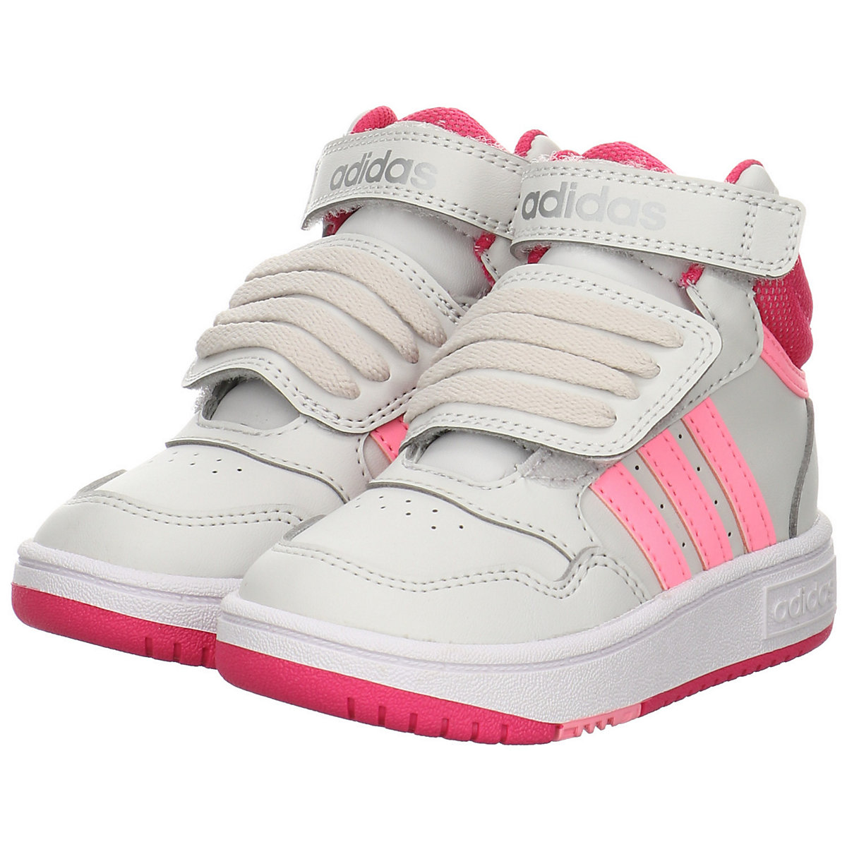 Mädchen Sneaker Schuhe Hoops Klettschuh Kinderschuhe Synthetik Logoprint Halbschuhe