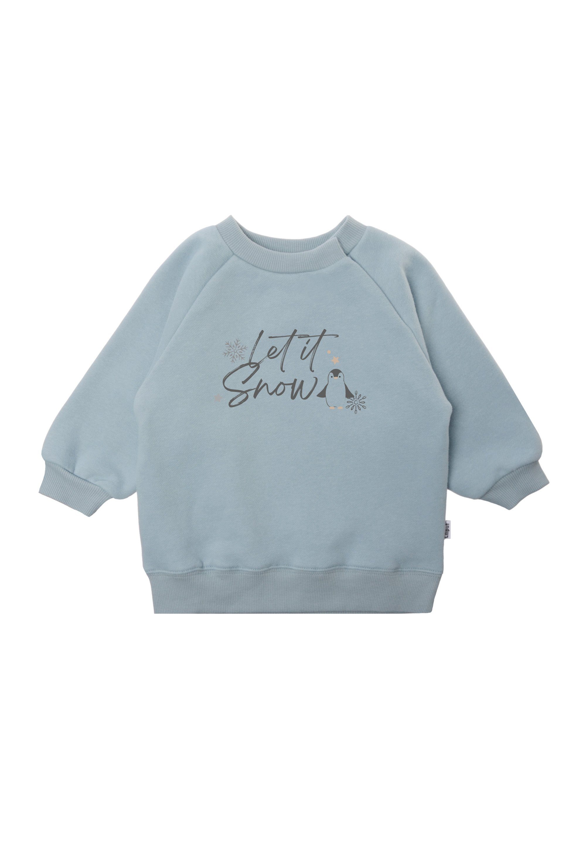 Liliput Sweatshirt let it Snow mit Rundhalsausschnitt