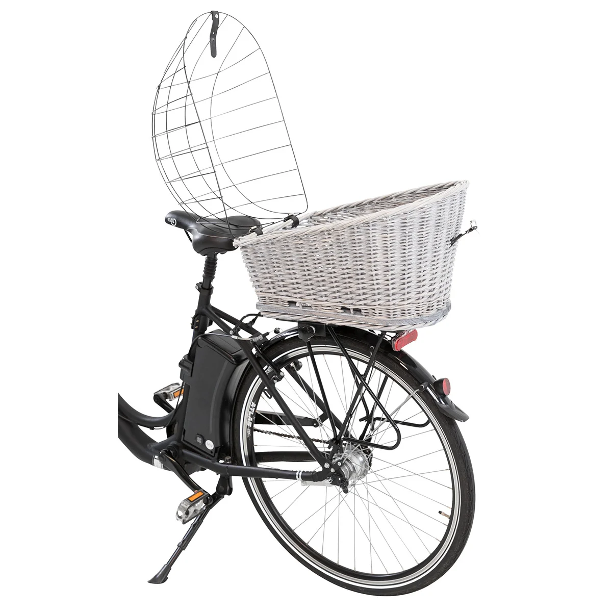 Trixie Fahrradkorb mit Gitter für Gepäckträger