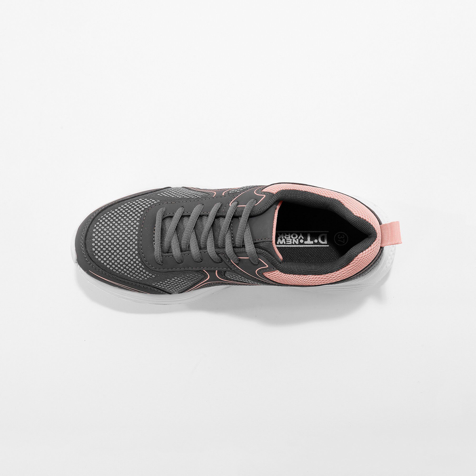 Baskets de sport fantaisie grises