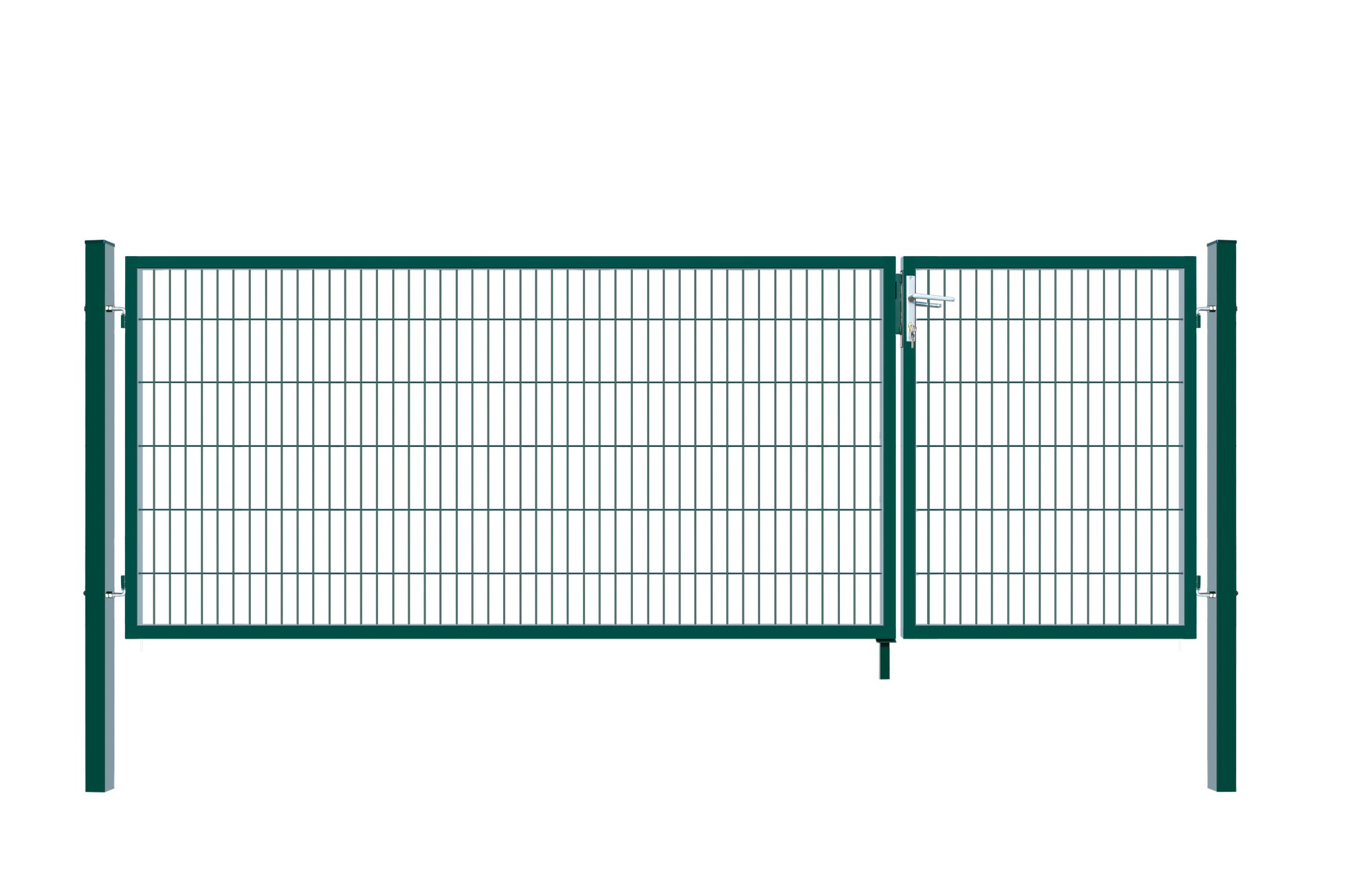 HOME DELUXE Gartentor Doppelflügel Gartentor ADITUS - Grün
