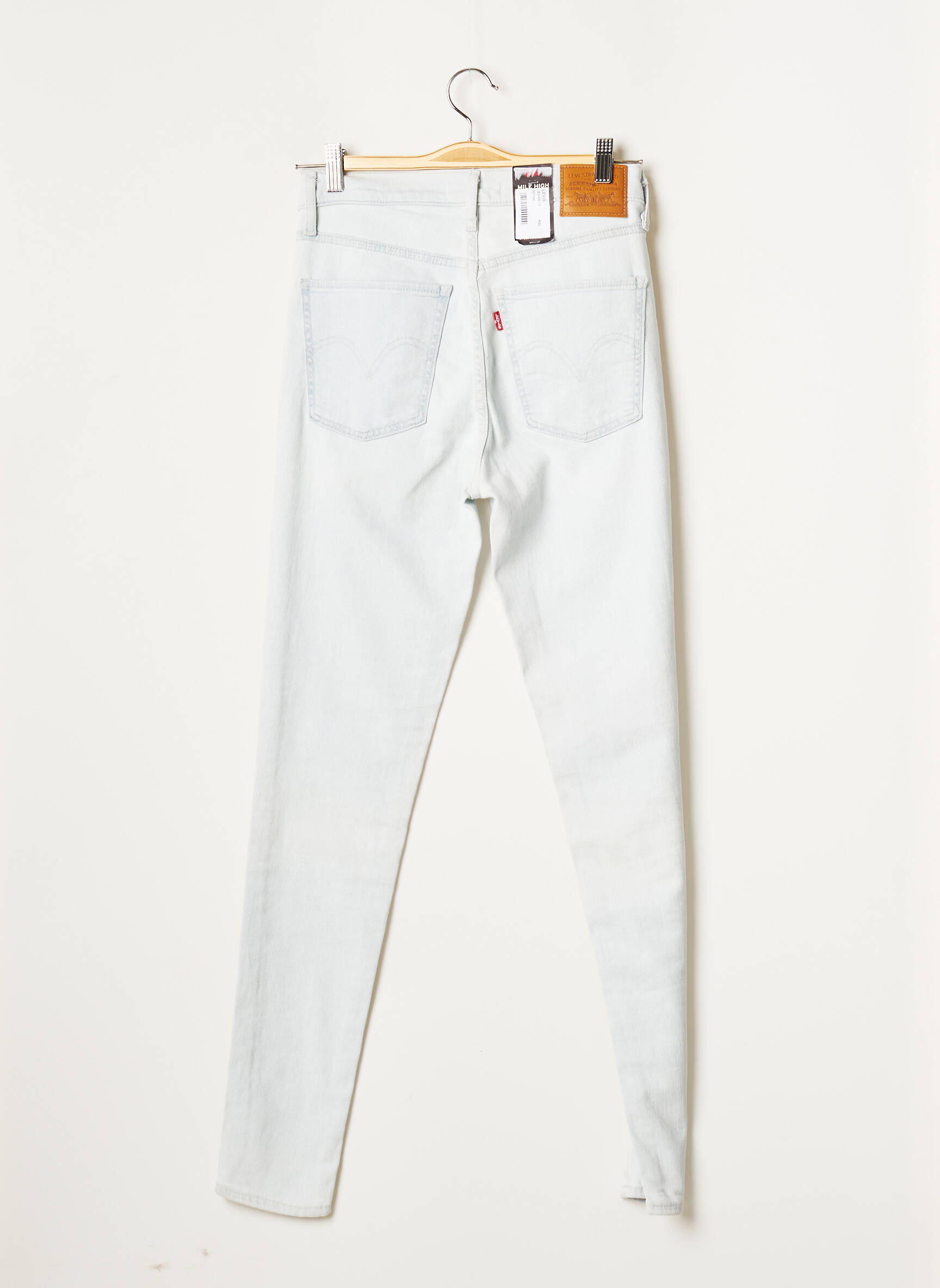 Levis Jeans Skinny Femme couleur bleu