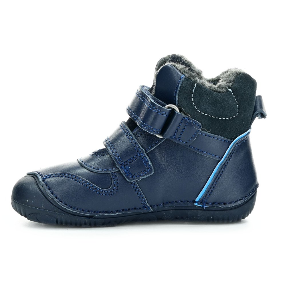 D.D.Step W073-42814A Royal Blue Winterbarfußschuhe