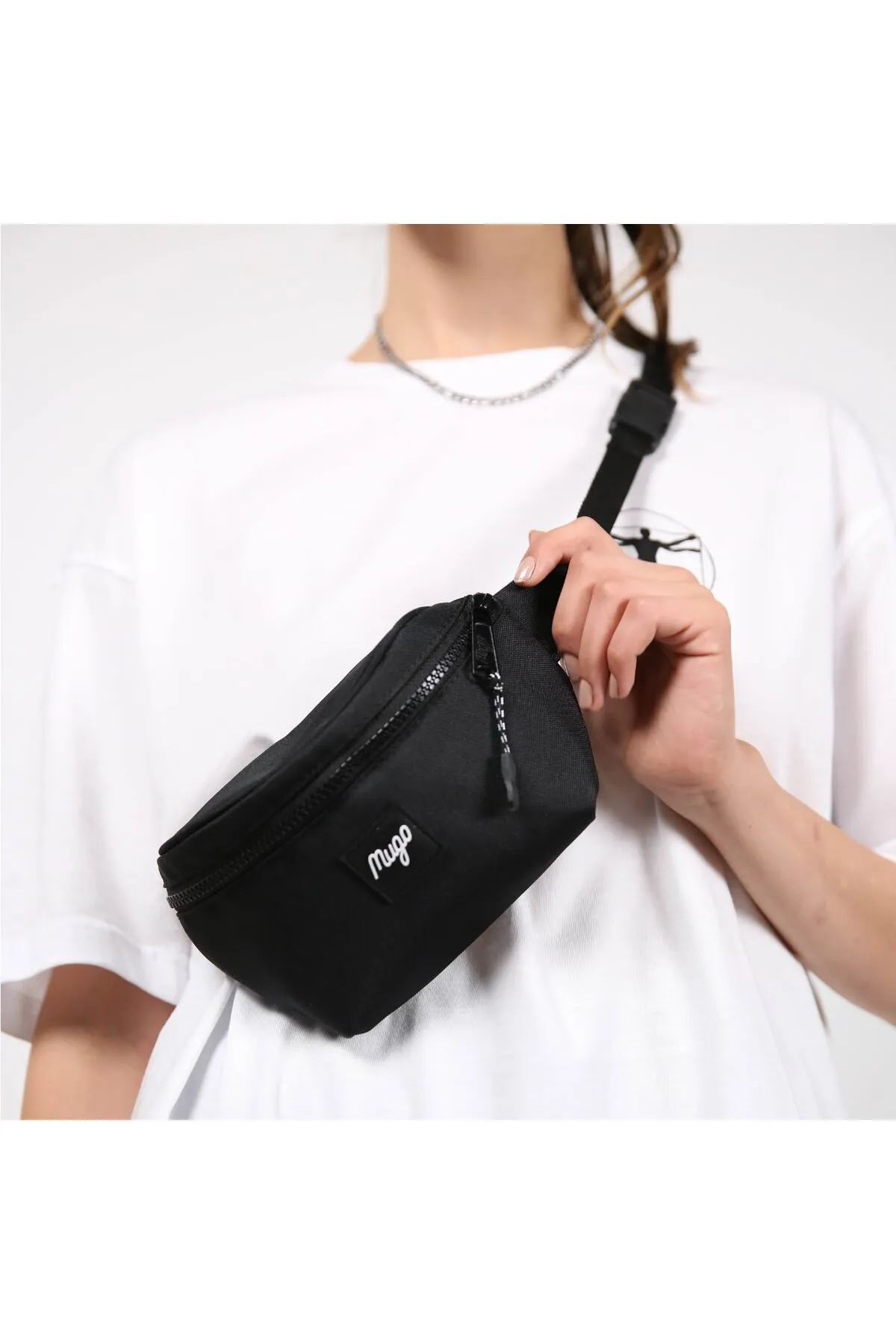 mugo  Mini-Gürteltasche - Schwarz