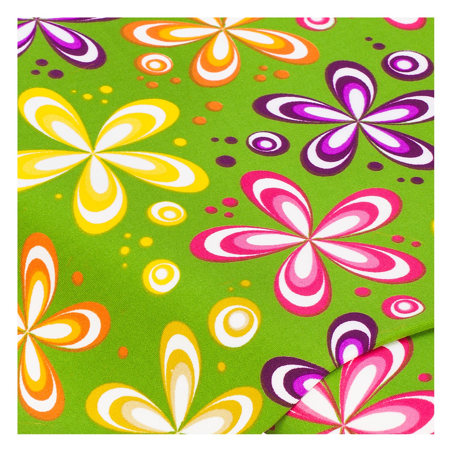 Jersey Flower Power, grün-color