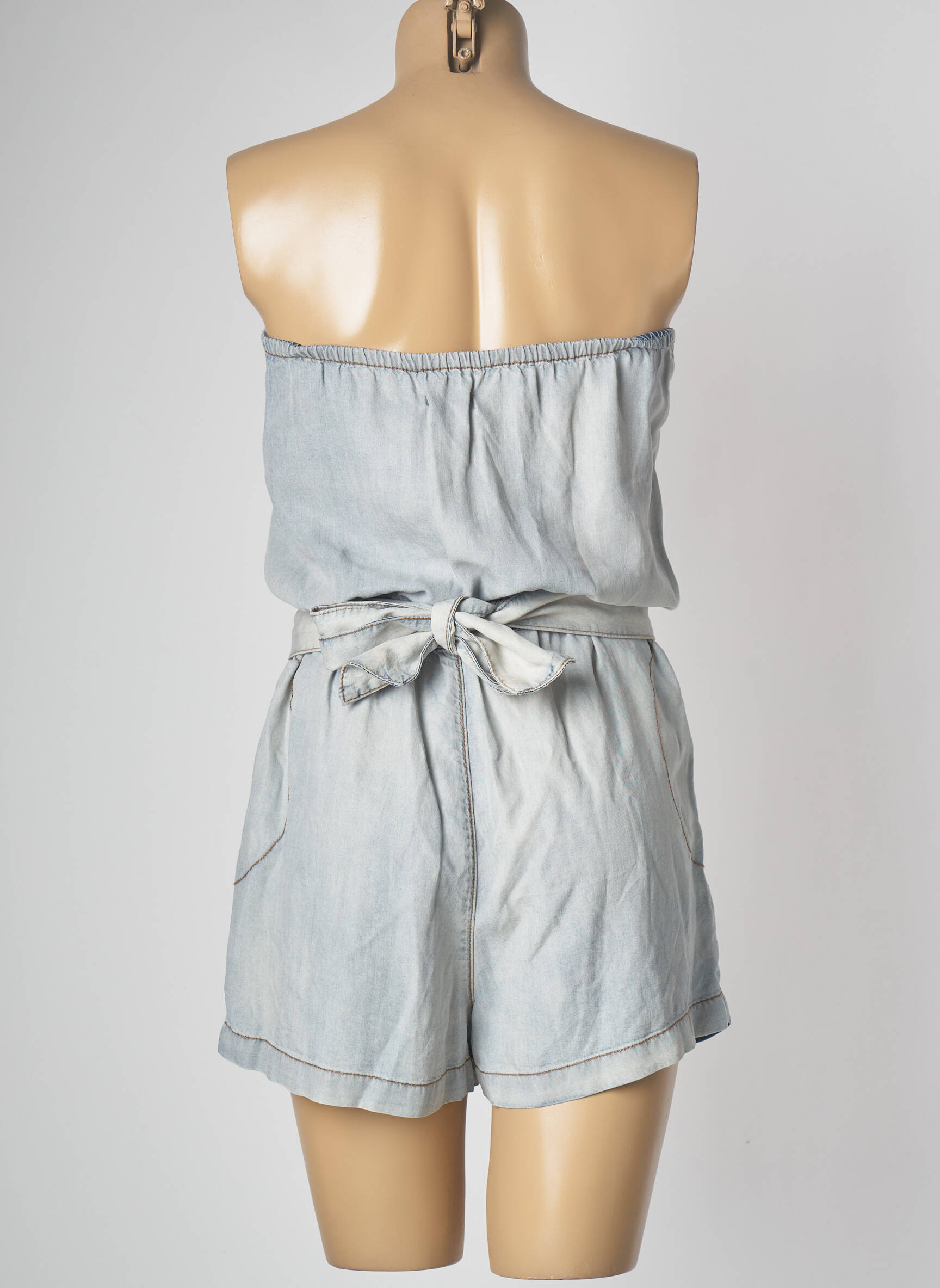 Diesel Combi Shorts Femme couleur bleu