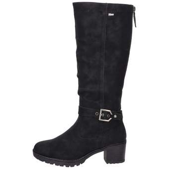 Relife Langschaftstiefel in schwarz