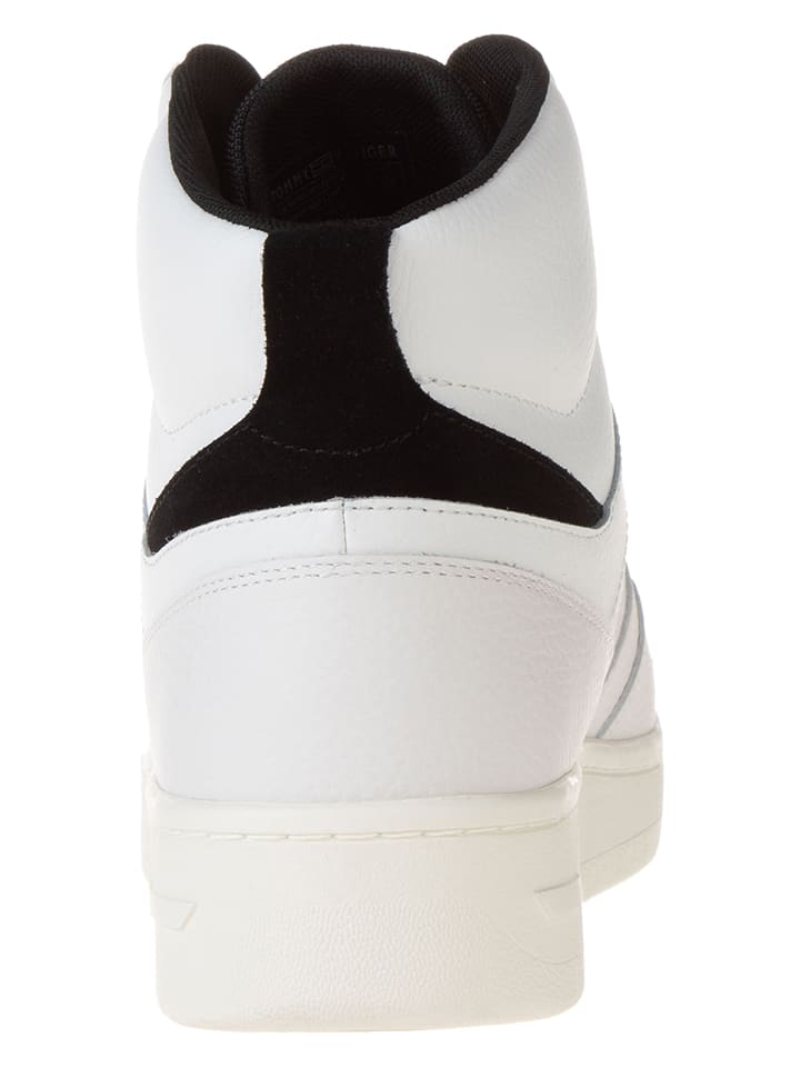 Tommy Hilfiger Shoes Leder-Sneakers in Creme günstig kaufen 42