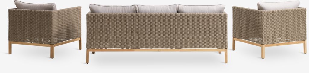 GLAMSBJERG GLAMSBJERG 5-seters loungesett i teak