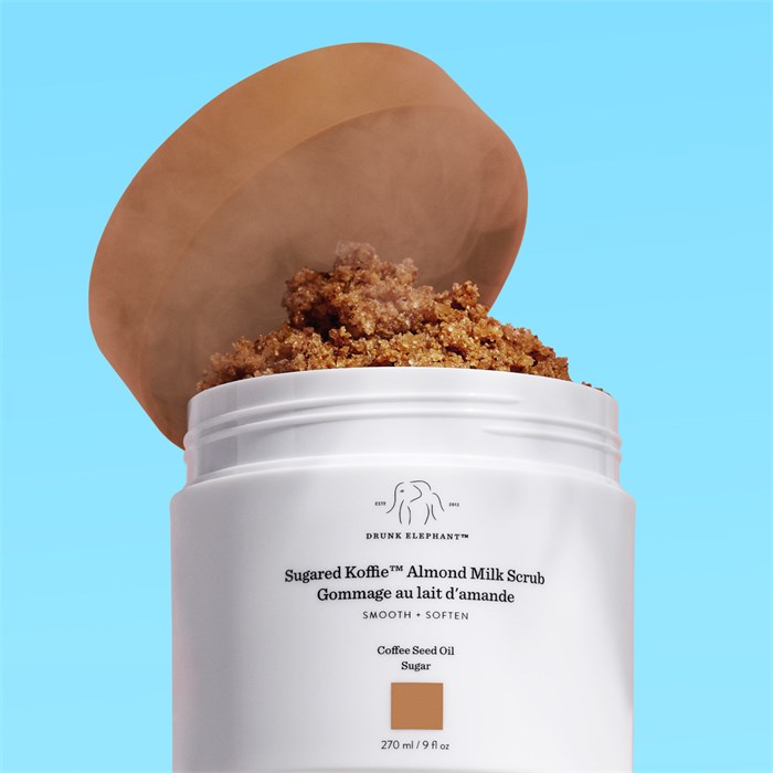 Sugared Koffie Almond Milk Scrub
