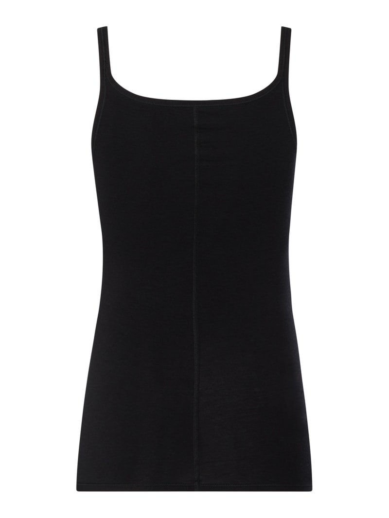 Personal Fit Top mit Stretch-Anteil in schwarz